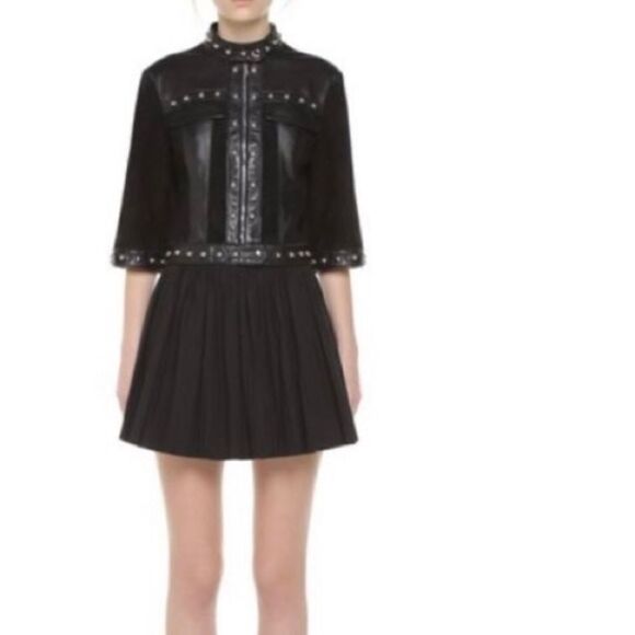 Red Valentino Suede Jacket - Picture 1 of 8